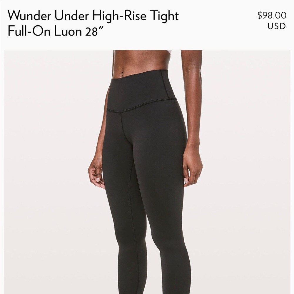 Luon leggings Lululemon